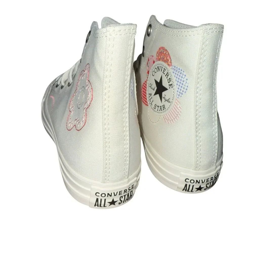 New Women’s Converse Chuck Taylor All Star High Crafted Patchwork A05195C Size 7